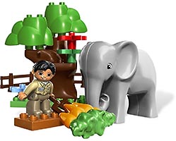 Набор LEGO Кормление в зоопарке