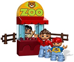 Набор LEGO Кормление в зоопарке