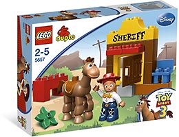 Набор LEGO История игрушек 3 - Джесси на работе