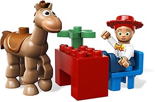 Набор LEGO История игрушек 3 - Джесси на работе