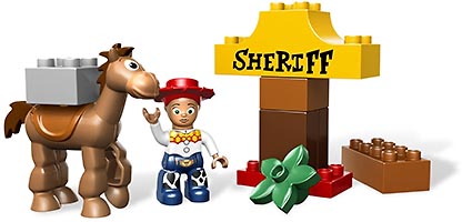 Набор LEGO История игрушек 3 - Джесси на работе