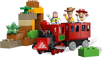 Набор LEGO История Игрушек 3 - Преследование поезда