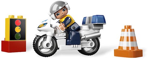 Набор LEGO Полицейский мотоцикл