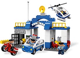 Набор LEGO 5681 Подарочный Суперпэк 3 в 1 - Дупло Полиция
