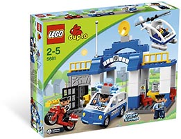 Набор LEGO Подарочный Суперпэк 3 в 1 - Дупло Полиция
