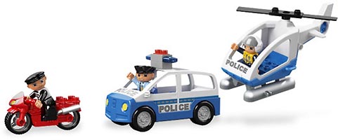 Набор LEGO Подарочный Суперпэк 3 в 1 - Дупло Полиция
