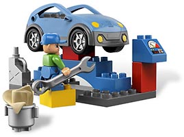 Набор LEGO Автомойка