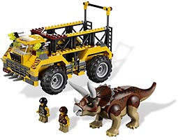 Набор LEGO Охота на трицератопса