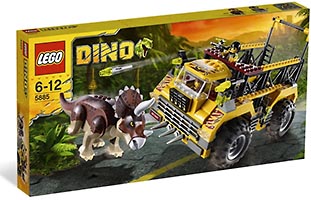 Набор LEGO Охота на трицератопса