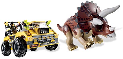 Набор LEGO Охота на трицератопса