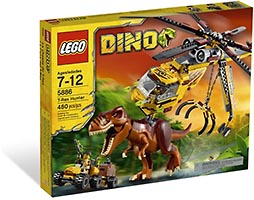 Набор LEGO Вертолёт для транспортировки тиранозавра