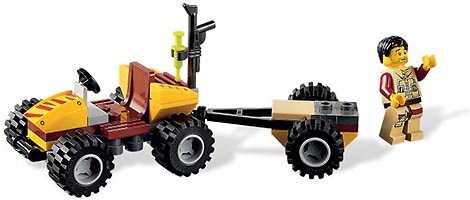 Набор LEGO Вертолёт для транспортировки тиранозавра