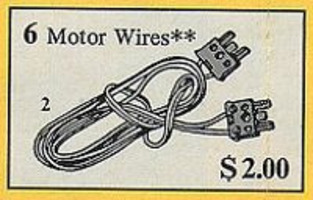 Набор LEGO 6 Motor Wires