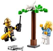 Набор LEGO Автомобиль начальника пожарной охраны