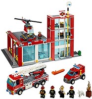 Набор LEGO 60004 Пожарное депо