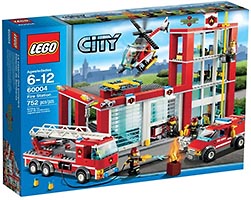 Набор LEGO Пожарное депо