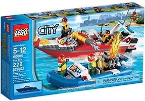 Набор LEGO Пожарный катер