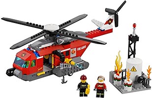 Набор LEGO 60010 Пожарный вертолет