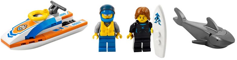 Набор LEGO 60011 Спасение серфингиста