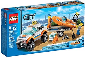 Набор LEGO Внедорожник и катер