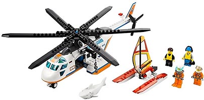 Набор LEGO 60013 Вертолет береговой охраны
