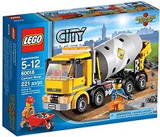 Набор LEGO Бетономешалка