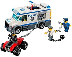 Набор LEGO 60043 Автомобиль для перевозки заключенных