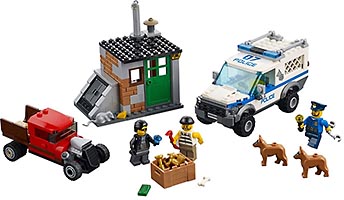 Набор LEGO 60048 Полицейский отряд с собакой