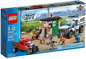 Набор LEGO Полицейский отряд с собакой
