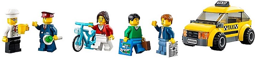 Набор LEGO Железнодорожная Станция