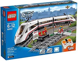 Набор LEGO Скоростной пассажирский поезд