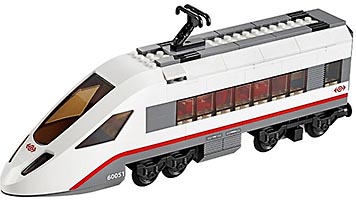 Набор LEGO Скоростной пассажирский поезд