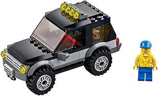 Набор LEGO Внедорожник с катером