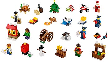 Набор LEGO 60063 Новогодний календарь