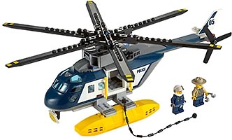 Набор LEGO Погоня на полицейском вертолёте