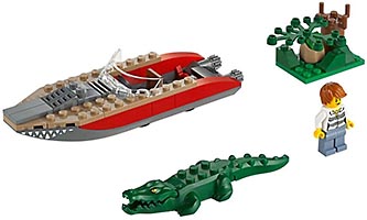 Набор LEGO Погоня на полицейском вертолёте
