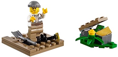 Набор LEGO Погоня на полицейском вертолёте