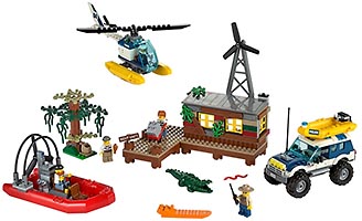 Набор LEGO 60068 Секретное убежище воришек