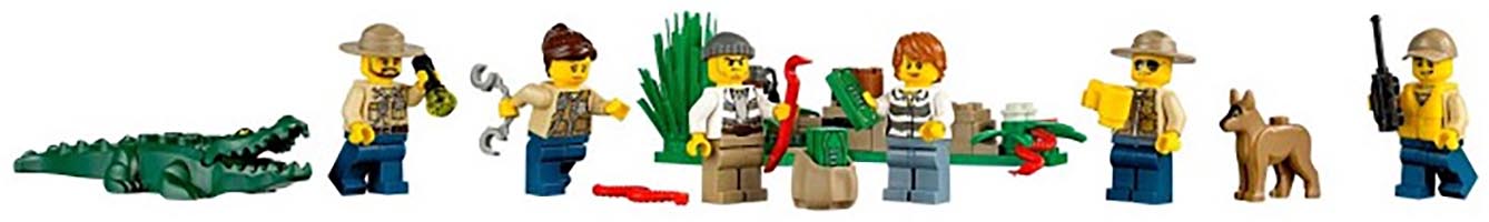 Набор LEGO Участок новой лесной полиции