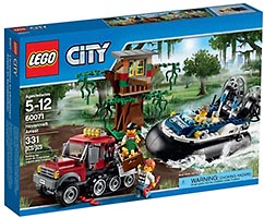 Набор LEGO Полицейское судно на воздушной подушке