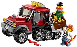 Набор LEGO Полицейское судно на воздушной подушке