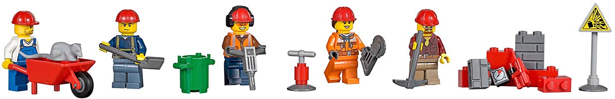 Набор LEGO Снос старого здания
