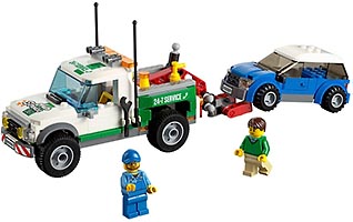Набор LEGO 60081 Буксировщик автомобилей