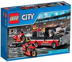 Набор LEGO Перевозчик гоночных мотоциклов