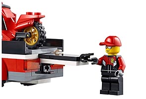 Набор LEGO Перевозчик гоночных мотоциклов