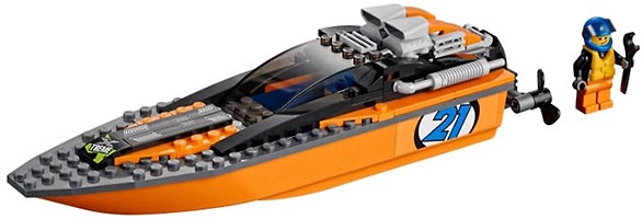 Набор LEGO Внедорожник 4х4 с гоночным катером
