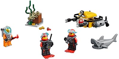Набор LEGO 60091 Исследование морских глубин