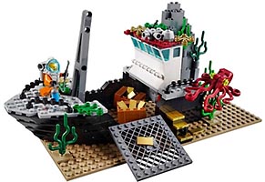 Набор LEGO Корабль исследователей морских глубин
