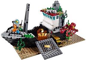 Набор LEGO Корабль исследователей морских глубин