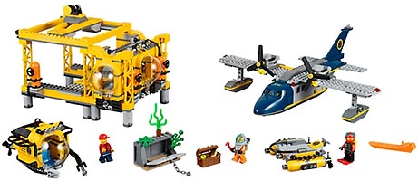 Набор LEGO 60096 Глубоководная исследовательская база